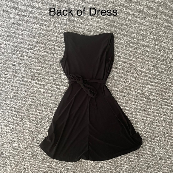 Elegant yet Simple Black Cocktail Dress - Picture 6 of 8